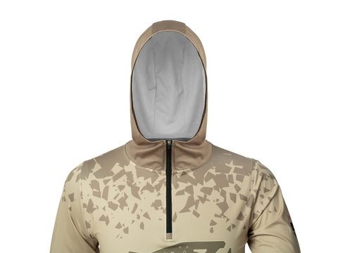 Delphin Tričko s kapucí UV Armor 50+ Trout
