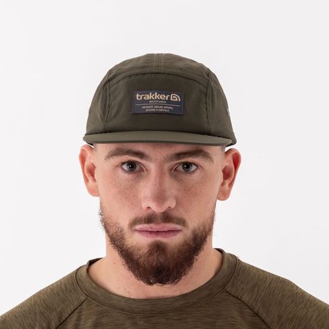 Trakker Šiltovka 5 Panel Green Cap