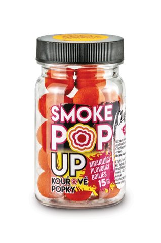 Chytil Plávajúce dymové boilies Smoke Pop-Up 15mm 35g