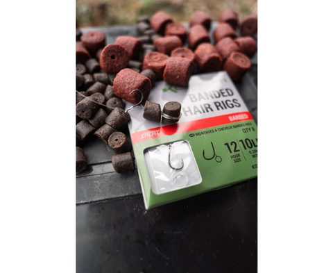 Korum Hotové nadväzce Banded Hair Rigs 15" 8ks