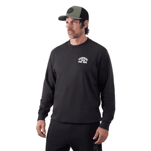 Grundéns Mikina 1926 Crew Sweatshirt Black