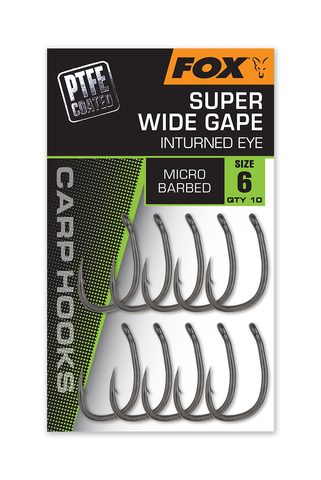 Fox Háčky Carp Hook Super Wide Gape (inturned Eye) 10ks