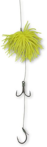 Black Cat Gumová nástraha Real Worm Teaser Žltá