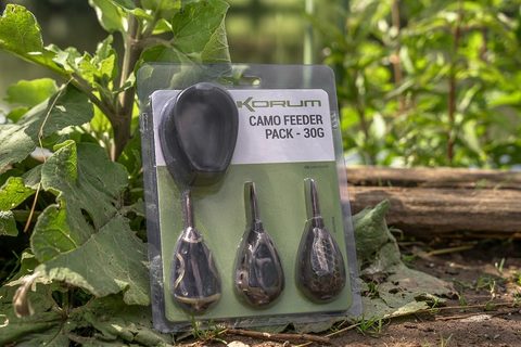Korum Sada Krmítok Camo Feeder Pack 30g