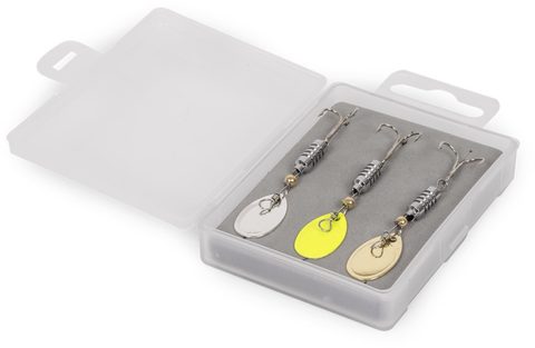 Zebco Třpytka Magic Spinner Set Barbed Treble 3g 3ks