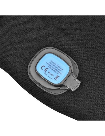 Holdcarp Zimná čiapka LED Light Beanie čierna
