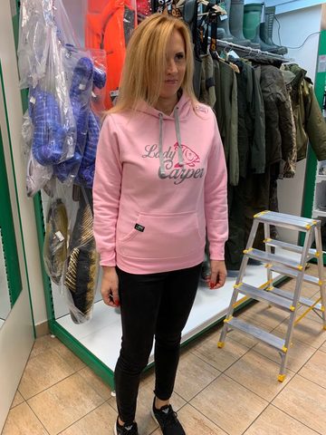 R-Spekt Dámska mikina s kapucňou Lady Carper pink