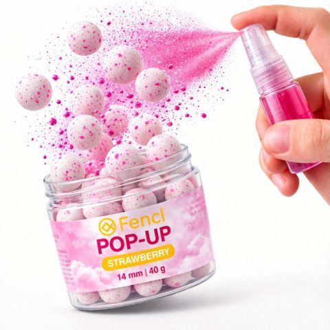 Fencl Boilies Pop Up Strawberry