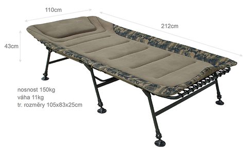 Suretti Ležadlo Royal King Camo