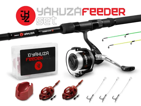 Delphin Feederový set Yakuza 330 3,3m 100g 3díl