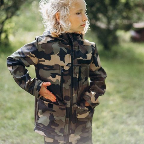 Šijeme srdcem Bunda Softshell V kapse celý revír