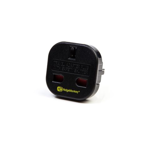 RidgeMonkey Adaptér k nabíjačke Vault UK 3 Pin to EU 2 Pin Adaptor