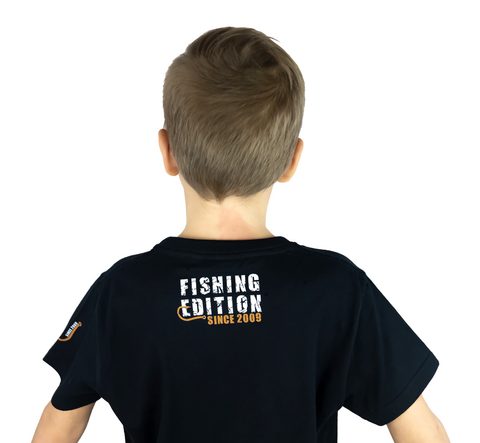 R-Spekt Detské tričko Fishing Edition black