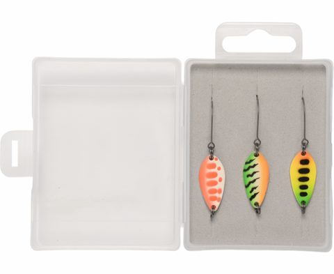 Zebco Plandavka Magic Trout Flashy Spoon Set 3,2g 3ks