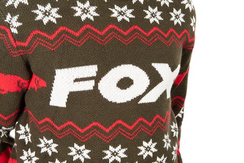 Fox Sveter Xmas Jumper