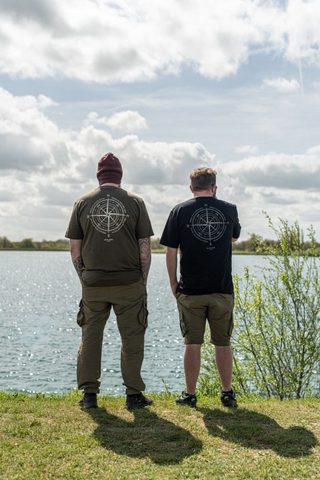 Korda Tričko Compass Tee Black