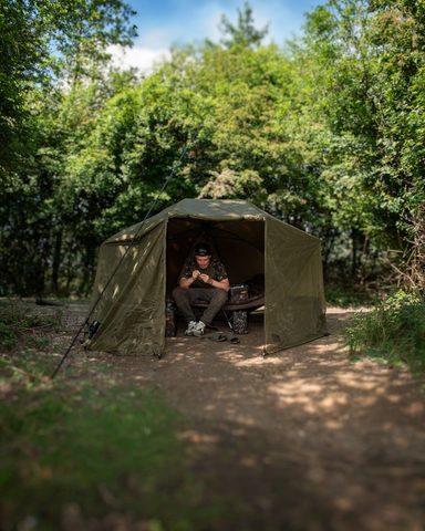 Fox Moskytiéra k Dáždniku 60" Khaki Mozzy Mesh