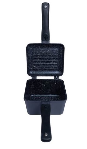 RidgeMonkey Pánev Connect Deep Pan and Griddle Granite Edition
