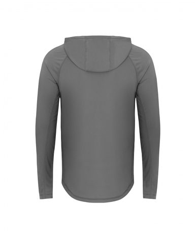 Korda UV triko UPF Hooded Top Charcoal