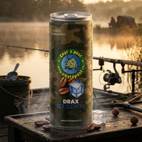 Chyť a pusť Ledová káva Drax 250ml