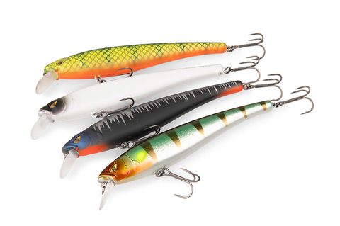 Fox Rage Wobler Slick Stick 125F Ivory Baitfish
