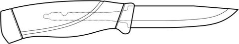 Morakniv Nůž Companion (S) Black