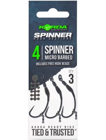 Korda Návazec Spinner Hack Sections Spinner 3ks