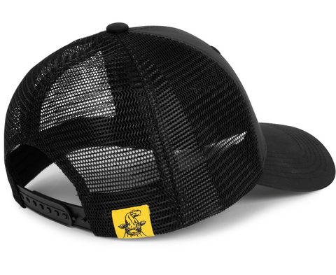 Black Cat Kšiltovka Black Trucker Cap