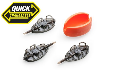 Mivardi Krmítko Method Feeder set QMR Grip L (30g + 40g + 50g + forma)