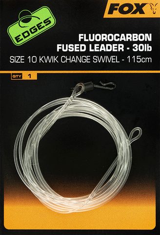 Fox Návazec Fluorocarbon Fused leader 115cm 30lb