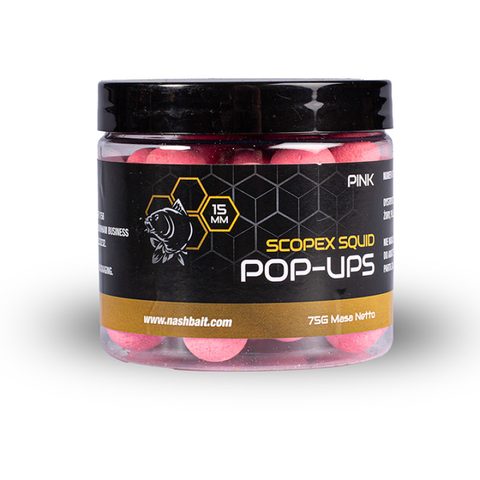 Nash Plovoucí Boilie Scopex Squid Pop Ups 75g