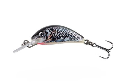Salmo Wobler Hornet Sinking Holographic Grey Shiner