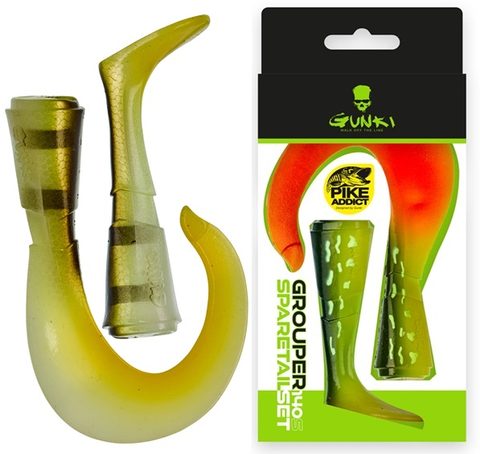 Gunki Náhradné chvosty Grouper 14cm S