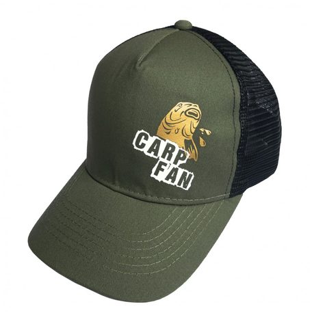 R-Spekt Dětská Kšiltovka Carp Fan khaki