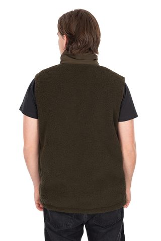 Fox Vesta Olive Sherpa Hybrid Gilet
