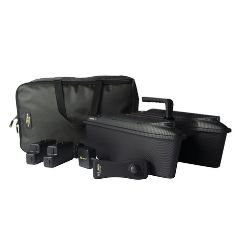 RidgeMonkey Zavážecí Loďka Hunter 750 Bait Boat Hi-Viz