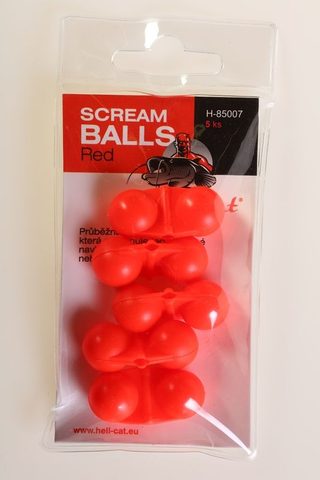 Hell-Cat Chrastítko Scream Balls 5ks