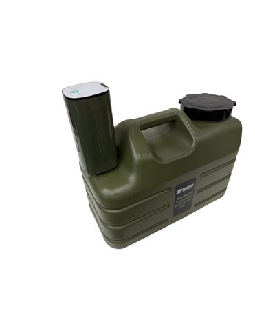 Holdcarp Set Automatická Pumpa Digital Rechargeable Tap + Cubic Water Carrier 11L
