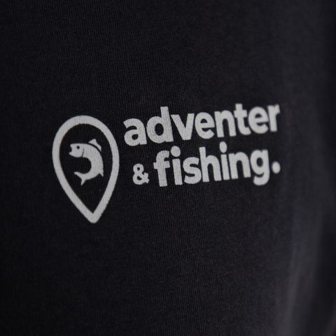 Adventer & fishing Tričko dlhý rukáv Black