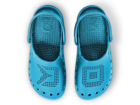 Delphin Papuče Octo azúrovo modré