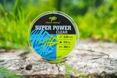 Giants fishing Vlasec Super Power Clear 300m
