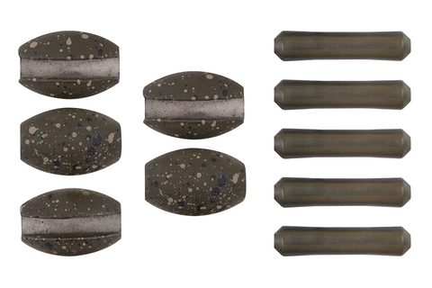 Fox Záťaž Edges Tubing Tungsten Sinker Kit 5ks