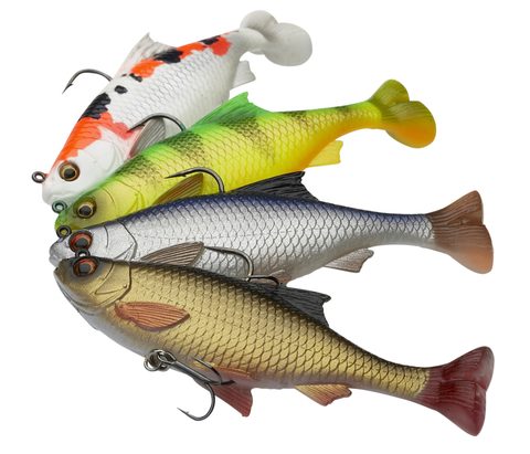 Savage Gear Gumová Nástraha 3D Pulse Tail Roach Firetiger 2ks