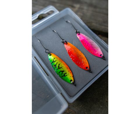 Zebco Plandavka Target Fish Trout UL Spoon Set 3ks