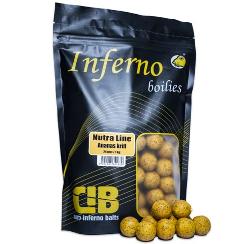 Carp Inferno Boilies Nutra Line Ananás Krill