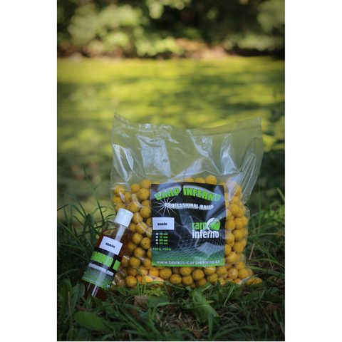 Carp Inferno Boilies AKCIA Light Line 3 kg + 250 ml Booster