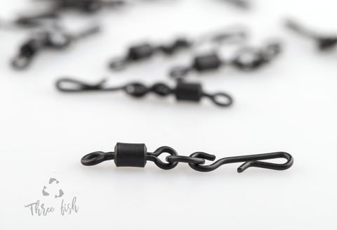 Zfish Obratlík Quick Change Ring Swivel Matt vel.8 10ks