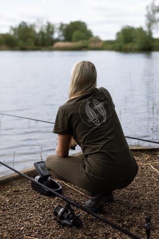 Korda Dámské triko Womens Mandala T-Shirt Dark Olive