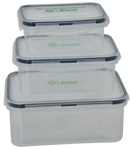 Sensas Krabička Waterproof Box Set 3ks