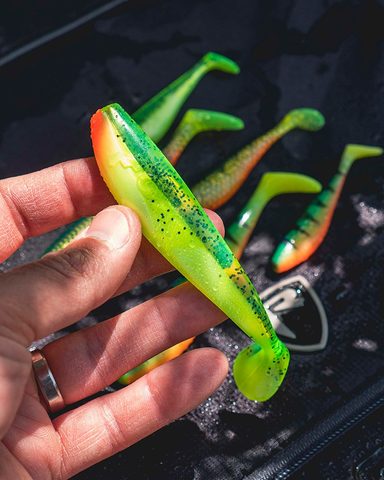 Fox Rage Gumová Nástraha Zander Pro Shad Lemon Tiger